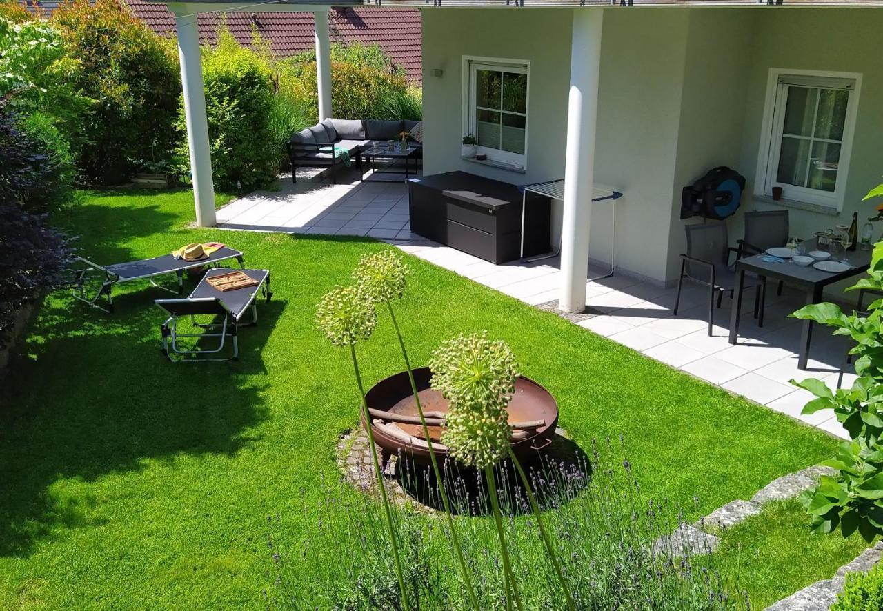 Entspannen Im Gruenen, Ferienwohnung Mit Eigenem Garten Keilberg Exterior foto
