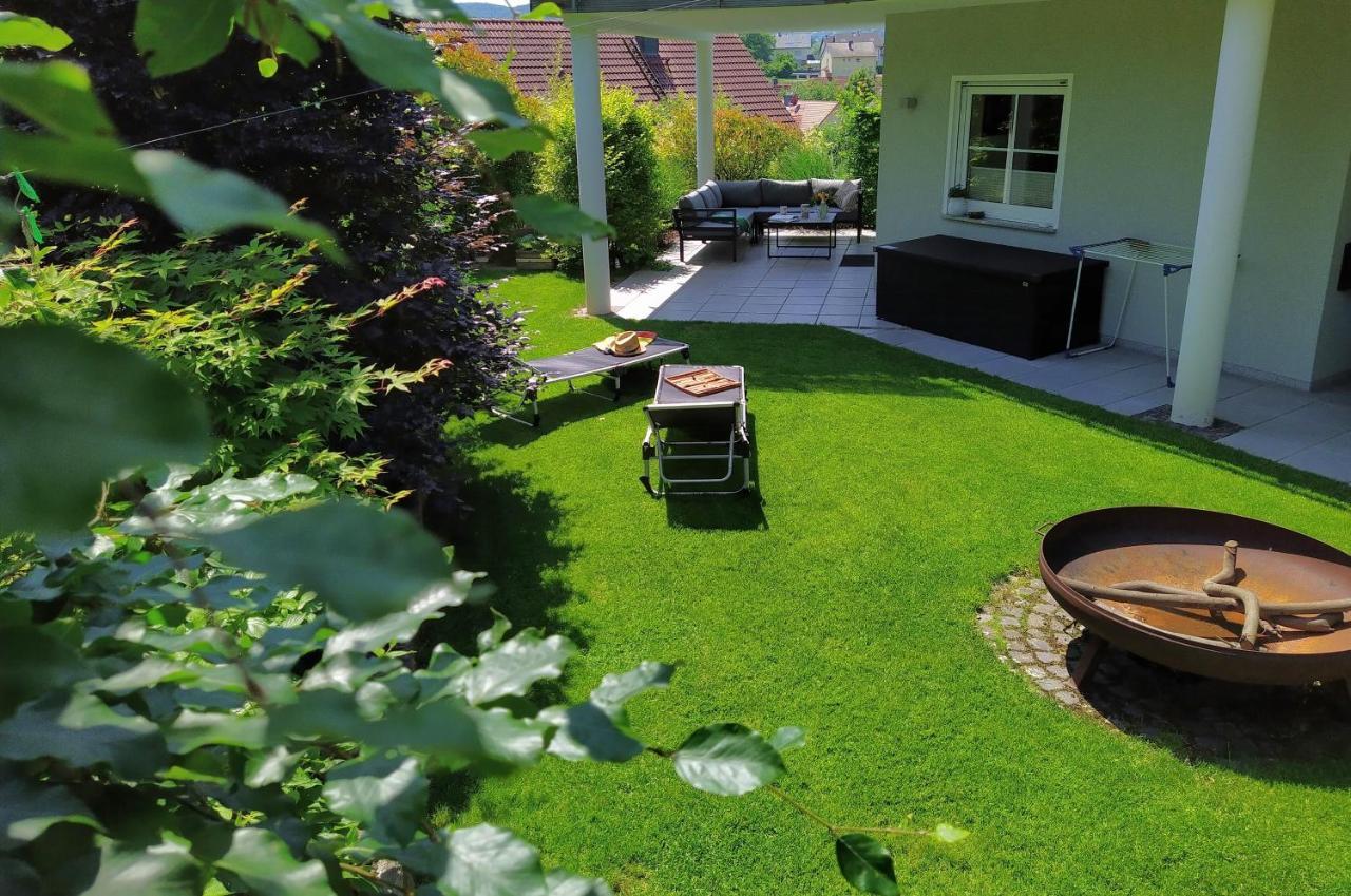 Entspannen Im Gruenen, Ferienwohnung Mit Eigenem Garten Keilberg Exterior foto
